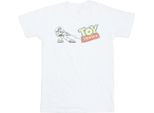 Disney - Maglietta "Toy Story"" Per Ragazzi BI39926 (128) (Bianco)"
