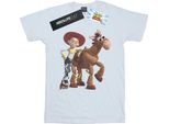 Disney - Maglietta "Toy Story 4"" Per Ragazzi BI39626 (116) (Bianco)"