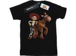 Disney - Maglietta "Toy Story 4"" Per Ragazzi BI39626 (128) (Nero)"