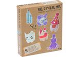 Re-Cycle-Me Artigianato Con Bottiglie In Pet Per Bambine - Kit Di Artigianato Re-Cycle-Me