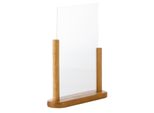 Supporto In Acrilico Con Base Laccata, Legno