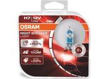 2 Osram Night Breaker Laser +150% Lampadine Di Nuova Generazione Per Fari / Attacco H7