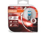 2 Osram Night Breaker Laser +150% Lampadine Di Nuova Generazione Per Fari / Attacco HB4
