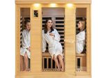 Cabina A Infrarossi - Sauna A Infrarossi - Cabina Termica Per 3-4 Persone - 2580 W - Relax E Salute - Benessere A Casa Propria