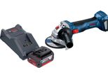 Bosch Gws 18V-7 Smerigliatrice Angolare Professionale A Batteria 18 V 115 Mm Brushless + 1X Batteria Ricaricabile 4,0 Ah + Caricabatterie