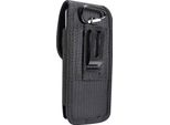 Dfv Mobile - Per Alcatel A11 (2025) Custodia Cintura Verticale Pelle E Nylon, H2-S5-N-Fc2Pos-1
