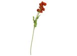 Fiore Artificiale, Ingannevolmente Reale Ed Elegante, Per Il Salotto E La Decorazione Di Matrimoni, Rosso-Arancio