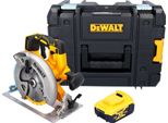 Sega Circolare A Batteria Dewalt Dcs 570 Nt 18 V 184 Mm Brushless + 1X Batteria Ricaricabile 5,0 Ah + Tstak - Senza Caricabatterie