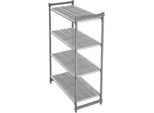 Scaffale Ventilato Fisso Cambro Con 4 Ripiani Starter 183 X 91,5 X 61 Cm