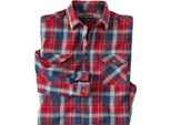 Atlas For Men - Camicia Da Uomo AF2488 (Xl) (Rosso/Blu)