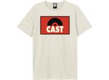 Amplified - Maglietta "Square Logo"" Per Uomo/Donna Unisex GD4129 (Xxl) (Bianco Antico)"
