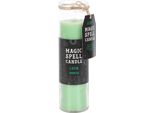 Something Different - Candela Tubolare "Magic Spell Luck"", Verde Tè SD10645 (Taglia Unica) (Verde/Trasparente)"