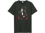 Amplified - Maglietta "Poses With Roses"" Per Uomo/Donna Unisex GD4113 (3XL) (Charcoal)"