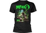 Plan 9 - Maglietta Uomo/Donna Unisex PH4756 (S) (Nero)