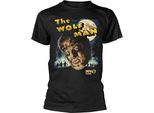 Plan 9 - Maglietta "L'uomo Lupo"" Per Uomo/Donna Unisex PH4773 (Xxl) (Nero)"