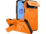 Inf Custodia Magnetica 2-In-1 Per Iphone 17 - Antiurto E Dissipazione Calore Arancia