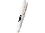 Inf 2-In-1 Lcd Piastra E Arricciacapelli Con Temperatura Regolabile Bianco