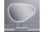 Specchio Da Bagno FenomÉ Delafon "Organic"" - Illuminazione Led Dimmerabile E Antiappannamento - Larghezza 120 Cm"