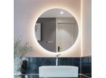 FenomÉ Specchio Da Bagno Rotondo Con Illuminazione A Led Incl. Riscaldamento Dello Specchio - Larghezza 60 Cm