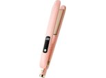 Inf 2-In-1 Lcd Piastra E Arricciacapelli Con Temperatura Regolabile Rosa