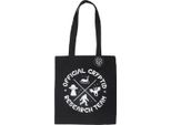 Something Different - Borsa Tote "Cryptid Research Team"", Misto Poliestere-Cotone SD10682 (Taglia Unica) (Nero)"