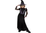 Smiffys - Costume Da "Strega Dell'ovest"" Per Bambina SM3503 (L) (Nero)"