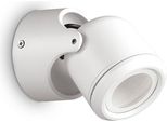 Applique Moderna Xeno Alluminio Bianco 1 Luce Gu10