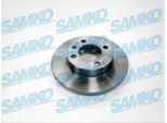2X Samko Disco Freno V2443P Per Vw Lupo (6X1 6E1) Polo (6N2) 39Mm 232Mm