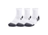 Calzini Ua Performance Tech 3Pk Qtr-Wht