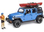Bruder Jeep Wrangler Rubiconunlimited Con Kayak E Figura 2529