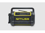 Muse | M-928 Bty | Altoparlante Radio | Impermeabile | Bluetooth | Nero/Giallo | Connessione Wireless