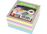 Scatola Di Banconote Colorate Interdruk 85 X 85 X 50 Mm Fogli Sciolti