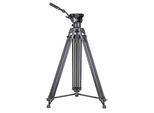 Sistema Treppiede Video, Carico Massimo 12 Kg, Altezza Massima 185 Cm, VT80 E F80
