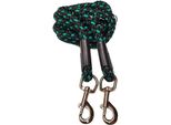Guinzaglio Per Cani Commutabile Palkar 250 Cm X 14 Mm Nero-Verde