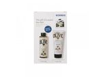 Korres Aegean Escape Pure Greek Olive Sea Salt Shower Gel 250 Ml + Crema Corpo 200 Ml