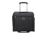 Delsey Paris Carrello Con Scomparto Per Laptop Helium Dlx 2-Wheel Under-Seater Black Nero