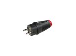 Schutzkontaktstecker IP54 Vollgummi+Erdungss. 16A / 250V Ac / 3P (2P+E) ; Pce (9003399465246)