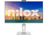 Nilox Monitor 27" Full Hd 120Hz Ips 4Ms Webcam Integrata Regolabile Bianco"