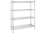 Scaffale Vogue In Metallo Con Ripiani Regolabili 1525X1853X460 Mm