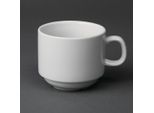 Tazze Da Tè Olympia Whiteware 20Cl (12 Pezzi)