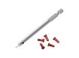 Icetoolz Chiave Per Nippli A Raggi Alta 10 Cm Argento