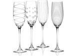 Mikasa Cheers Set Di 4 Bicchieri Flute