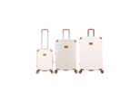 Koffer Elle "Glam", Gr. B/H/T: 50Cm X 77Cm X 32Cm, Beige, Braun, Koffer, Aus Robustem Abs-Material