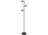 Globo Lighting Stehlampe "Trabby", Schwarz, 1 Stk., Leuchten, Stehleuchte/Wohnzimmer/Schlafzimmer/Flur, Stehlampe