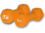Urban Fitness Manubri Esagonali In Neoprene Arancione Coppia 2 X 3 Kg Fitness Training