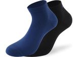 Lenz Running 3.0 Calzini Corti 2 Paia Multicolore Eu 42-44 Uomo Multicolore Eu 42-44
