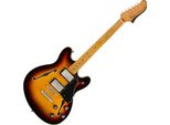 Fender Squier Classic Vibe Starcaster Mn 3-Tone Sunburst Semiakustická Kytara