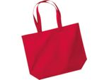 Westford Mill - Borsa Della Spesa "Premium"", Cotonelogico RW7507 (Taglia Unica) (Rosso)"