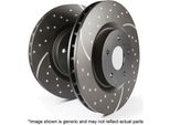 2X Disco Freno Ebc Brakes GD1416 Posteriore Per Vw Golf V Hatchback (1K1) Cc (358)