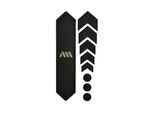 Adesivi Ams Honeycomb Frame Guard Basic Protettivi Per Telaio Nero AMSFG1BKSV